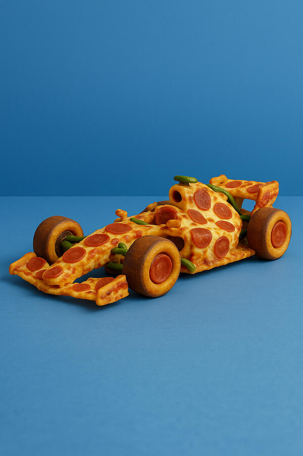 F1 Pizza car F1 Pizza car